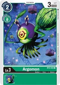 Argomon - BT2-042 - Release Special Booster 1.5 - Digimon Card Game card