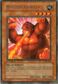 Berserk Gorilla - Invasion of Chaos - YuGiOh card