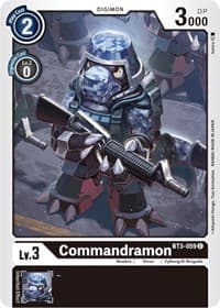 Commandramon - Release Special Booster 1.5 - Digimon Card Game card