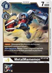MetalMamemon - Release Special Booster 1.5 - Digimon Card Game card