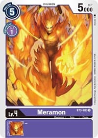 Meramon - Release Special Booster 1.5 - Digimon Card Game card