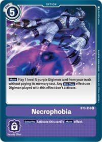 Necrophobia - Release Special Booster 1.5 - Digimon Card Game card