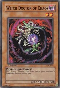 Witch Doctor of Chaos - Invasion of Chaos - YuGiOh card