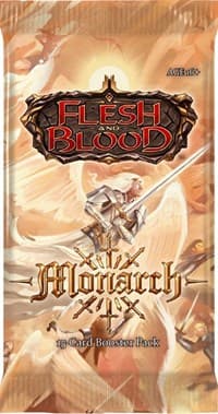 Monarch Booster Pack [1st Edition] - Monarch - Flesh and Blood TCG card