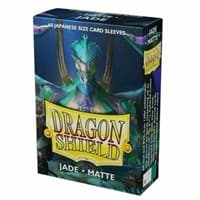 Dragon Shield Matte Japanese Sleeves - Jade (60-Pack) - Dragon Shield Card Sleeves - Card Sleeves card