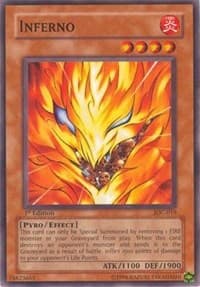Inferno - Invasion of Chaos - YuGiOh card