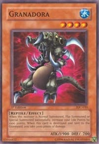 Granadora - Invasion of Chaos - YuGiOh card