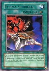 Fuhma Shuriken - Invasion of Chaos - YuGiOh card
