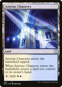 Azorius Chancery - Commander: Kaldheim - Magic: The Gathering card