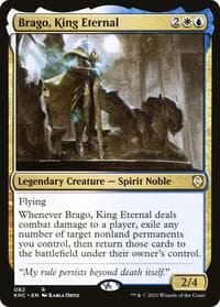 Brago, King Eternal - Commander: Kaldheim - Magic: The Gathering card