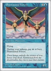 Phantasmal Forces - Fifth Edition - Magic: The Gathering card