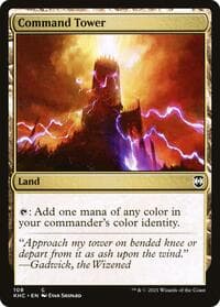 Command Tower - Commander: Kaldheim - Magic: The Gathering card