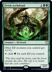 Elvish Archdruid - Commander: Kaldheim - Magic: The Gathering card