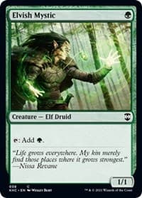 Elvish Mystic - Commander: Kaldheim - Magic: The Gathering card