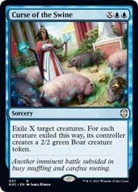 Curse of the Swine - Commander: Kaldheim - Magic: The Gathering card