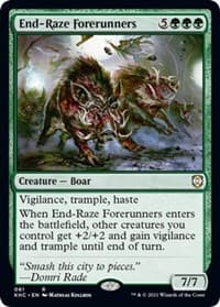 End-Raze Forerunners - Commander: Kaldheim - Magic: The Gathering card