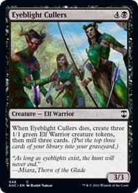 Eyeblight Cullers - Commander: Kaldheim - Magic: The Gathering card