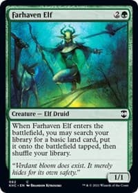 Farhaven Elf - Commander: Kaldheim - Magic: The Gathering card