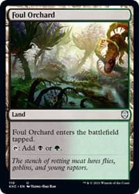 Foul Orchard - Commander: Kaldheim - Magic: The Gathering card