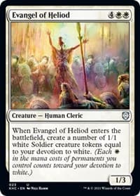Evangel of Heliod - Commander: Kaldheim - Magic: The Gathering card