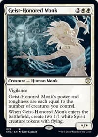 Geist-Honored Monk - Commander: Kaldheim - Magic: The Gathering card