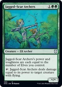 Jagged-Scar Archers - Commander: Kaldheim - Magic: The Gathering card