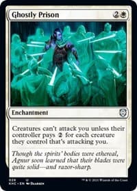 Ghostly Prison - Commander: Kaldheim - Magic: The Gathering card