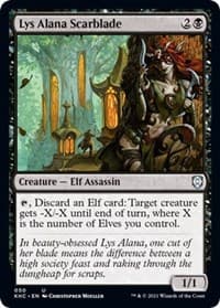 Lys Alana Scarblade - Commander: Kaldheim - Magic: The Gathering card