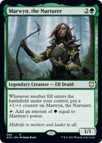 Marwyn, the Nurturer - Commander: Kaldheim - Magic: The Gathering card