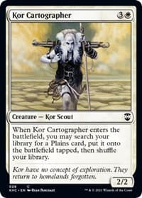 Kor Cartographer - Commander: Kaldheim - Magic: The Gathering card