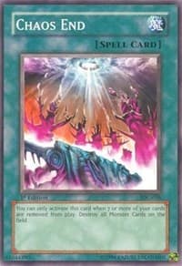 Chaos End - Invasion of Chaos - YuGiOh card