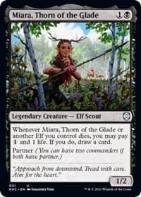 Miara, Thorn of the Glade - Commander: Kaldheim - Magic: The Gathering card