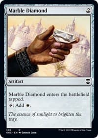 Marble Diamond - Commander: Kaldheim - Magic: The Gathering card