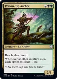 Poison-Tip Archer - Commander: Kaldheim - Magic: The Gathering card