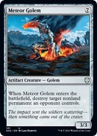 Meteor Golem - Commander: Kaldheim - Magic: The Gathering card