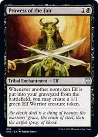 Prowess of the Fair - Commander: Kaldheim - Magic: The Gathering card
