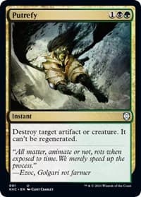 Putrefy - Commander: Kaldheim - Magic: The Gathering card