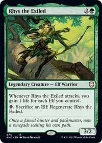 Rhys the Exiled - Commander: Kaldheim - Magic: The Gathering card