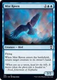 Mist Raven - Commander: Kaldheim - Magic: The Gathering card