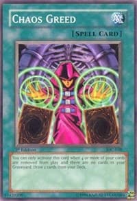 Chaos Greed - Invasion of Chaos - YuGiOh card