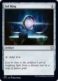 Sol Ring - Commander: Kaldheim - Magic: The Gathering card