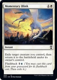 Momentary Blink - Commander: Kaldheim - Magic: The Gathering card