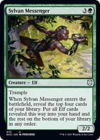 Sylvan Messenger - Commander: Kaldheim - Magic: The Gathering card