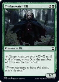Timberwatch Elf - Commander: Kaldheim - Magic: The Gathering card