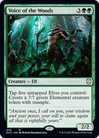 Voice of the Woods - Commander: Kaldheim - Magic: The Gathering card