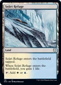 Sejiri Refuge - Commander: Kaldheim - Magic: The Gathering card