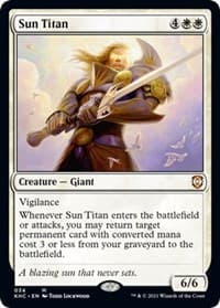 Sun Titan - Commander: Kaldheim - Magic: The Gathering card