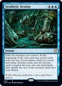 Synthetic Destiny - Commander: Kaldheim - Magic: The Gathering card