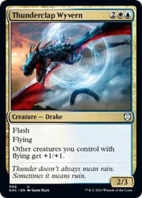 Thunderclap Wyvern - Commander: Kaldheim - Magic: The Gathering card