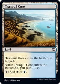 Tranquil Cove - Commander: Kaldheim - Magic: The Gathering card